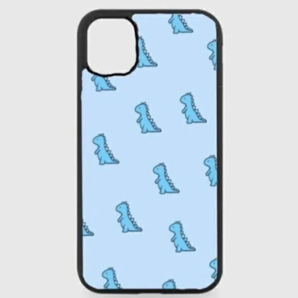 BLUE Dino Phone Case
